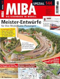 MIBA Spezial 144. Meister-Entwürfe für die Modellbahn-Planungen