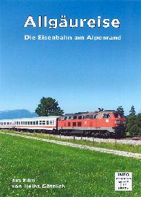 Allgäureise. Die Eisenbahn am Alpenrand, 1 DVD-Video