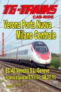 Im Führerstand. Verona Porta Nuova - Milano Centrale, 1 DVD-Video