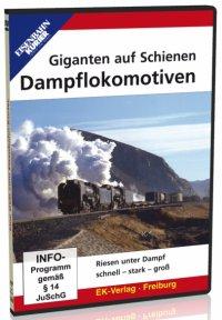 Giganten auf Schienen - Dampflokomotiven, 1 DVD-Video
